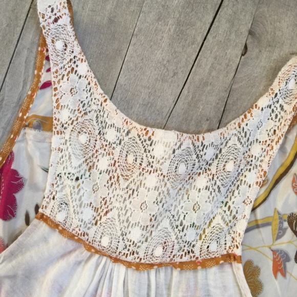Anthropologie RARE Silk Tank Floral - Picture 5 of 7
